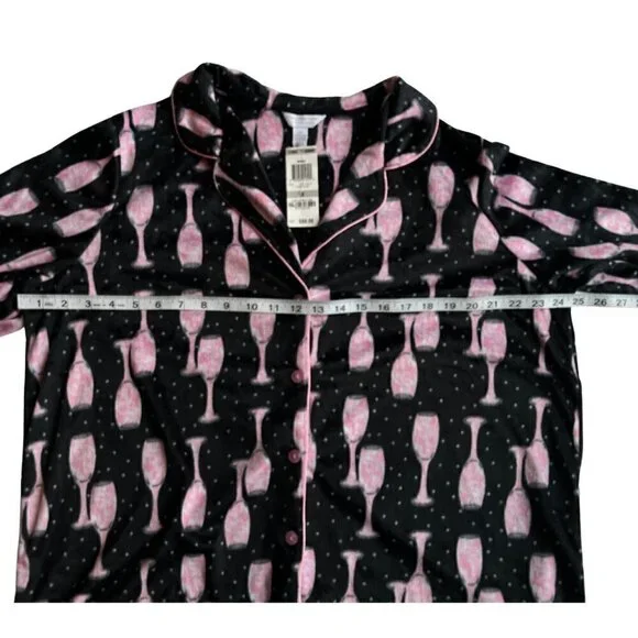 Charter Club Woman Pink Champagne 2-Piece Pajama Set, 1X - Picture 11 of 12